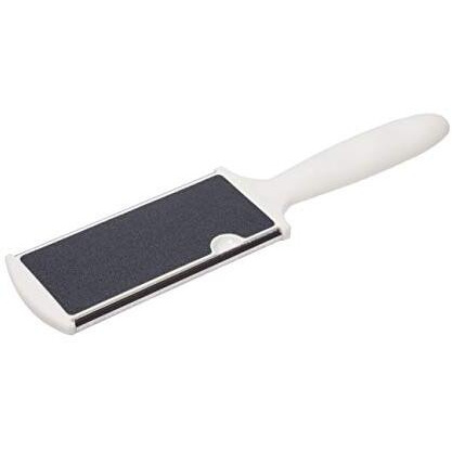 Triton Professional Dual Sided Foot Scrubber,Filer With Steel And Emery Pad. Hard N Dead Skin Callus Remover, Pedicure Foot Scraper For Men N Women
