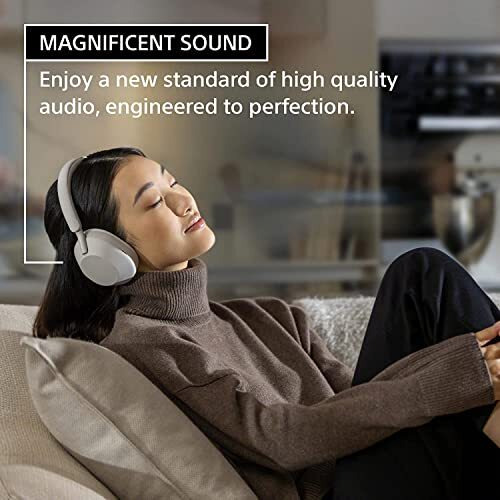 Sony Wh-1000Xm5 Best Active Noise Cancelling Wireless Bluetooth Over Ear Headphones With Mic For Clear Calling,Battery Life 30 Hours-Mid Night Blue