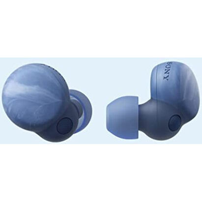 Sony Linkbuds S Wf-Ls900N Noise Cancellation Bluetooth Earbuds, Tws, Hi-Res Audio, Up To 23Hrs Battery-Marble Blue