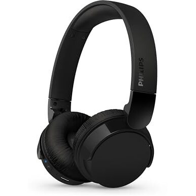 Philips Audio Tah4209Bk/00 Bluetooth Headphones,Lightweight And Foldable Design, 32Mm Neodynamic Drivers, 55H Playtime, Usb Type-C Fast Charging, Built-In Mic For Smartphone, Laptop, Tablet (Black)