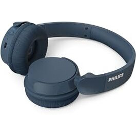 Philips Audio Tah4209Bl Bluetooth Headphones,Lightweight And Foldable Design, 32Mm Neodynamic Drivers, 55H Playtime, Usb Type-C Fast Charging, Built-In Mic For Smartphones, Laptop, Tablet (Blue)
