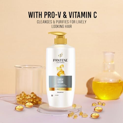 Pantene Advanced Hair Care Solution Lively Clean Shampoo, 650 Ml