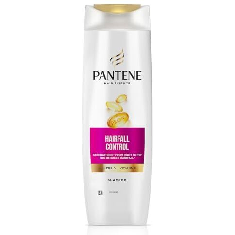 Pantene Advanced Hairfall Solution, Hairfall Control Shampoo, Pack Of 1, 340Ml, Pink