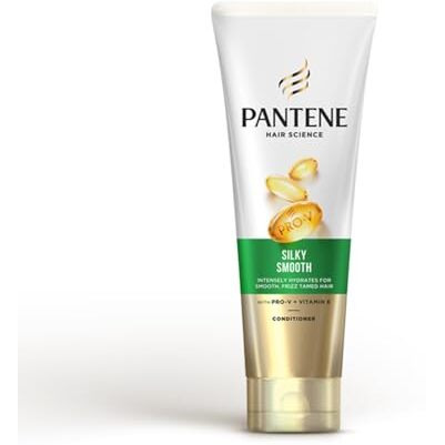 Pantene Advanced Hairfall Solution, Anti-Hairfall Silky Smooth Unscented Conditioner, 200Ml, 1 Count