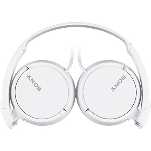 Sony Mdr-Zx110A On-Ear Stereo Headphones (White), Without Mic