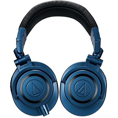 Audio-Technica Ath-M50Xds Closed-Back Studio Monitoring Headphones - Deep Sea Blue, Limited Edition