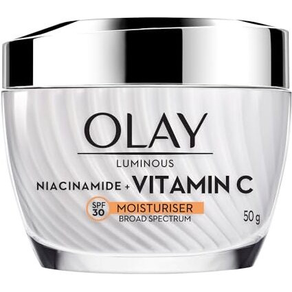 Olay Vitamin C Face Cream With Spf30 L Brightens Skin And Reveals Glow | Smooth Texture With Niacinamide L Paraben And Sulphate Free | Normal, Oily, Dry And Combination Skin L 50G