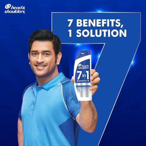 Head & Shoulders 7In1 Anti-Dandruff Shampoo | Multi-Action Formula | Complete Solution For Unhealthy Scalp | 7 Benefits For Men And Women, 650Ml