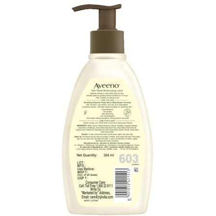 Aveeno Skin Relief Moisturizing Lotion, 354 Ml (Bottle Might Vary)