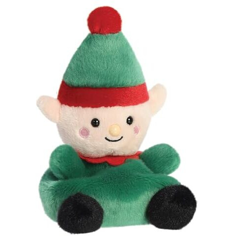 Aurora, 99393, Palm Pals Jolly Elf 5 In, Soft Toy, Green