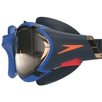 Speedo Unisex Adult Biofuse 2.0 Anti Fog Coated Lens Swim Goggles | Push Button Mechanism For Adjustment | Anti Fog Coated Lens | 100% Uv Protection With Uva & Uvb Radiation