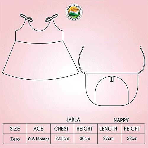 About Space New Born Baby Clothes - (Set Of 8) New Born Baby Cotton Frocks With Nappies For Baby Girls - Multicolor Sleeveless Printed Jhabla Baby Wear, Infant Clothing Combo For 0 To 6 Months Babies