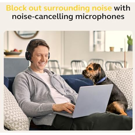 Jabra Evolve2 65 Flex, Link380A Uc Stereo, Over Ear Wireless Headphones,Black