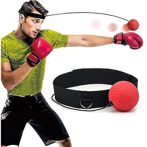 Mdm Hub Reflex Ball -Improve Reaction Speed And Hand Eye Coordination Training Boxing Equipment For Training At Home (Fighting Ball)