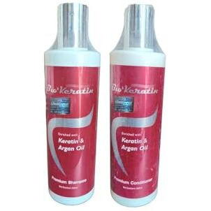 Dreamron Arganik Keratin And Argon Oil Shampoo + Conditioner (Combo) Each 300 Ml