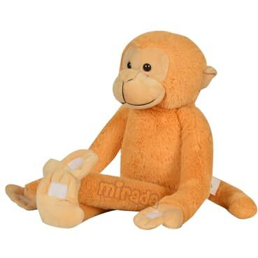 Mirada Cute Brown Hanging Monkey Soft Toy For Boy/Girls/Kids | Stuffed Plush Animal | - 52Cm