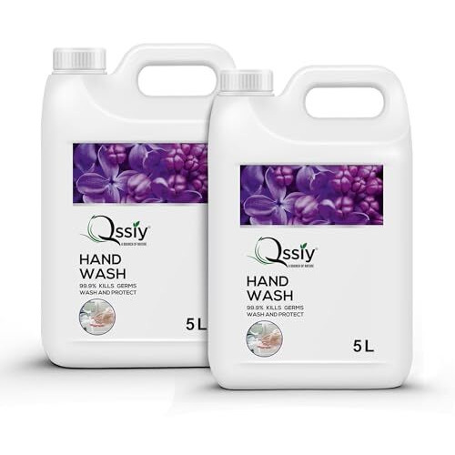 Qssiy Hand Wash Protection From Germs, Hand Wash Liquids 10 Liter, Hand Wash Liquids For Everyday Use (Fresh Flower)