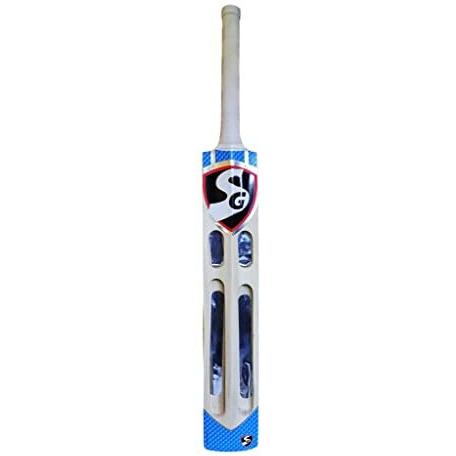 Sg T-800 Kashmir Willow Cricket Bat | Color White | For Men & Boys | Lightweight And Durable | Enhanced Flexibility And Shock Absorption | Powerful Stroke | Advanced Grip Technology