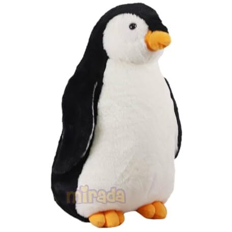 Mirada Cute Large/Big Black Penguin Soft Toy For Girls/Kids | Stuffed Plush Animal | Ideal For Birthdays & Special Occasions - 42Cm