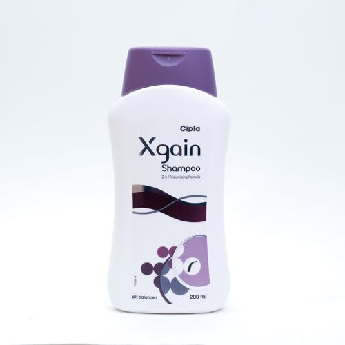 Cipla Xgain Shampoo | 2 In 1 Volumizing Formula | Ph Balanced | Enhance Hair Volume And Shine | 200 Ml (Pack Of 1)