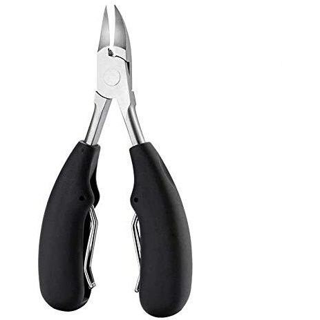 Leegoal Toe Nail Clipper For Ingrown Or Thick Toenails, Heavy Duty Toenail Trimmer Nail Clipper Pedicure Tool With Long Handle And Soft Grip For Seniors