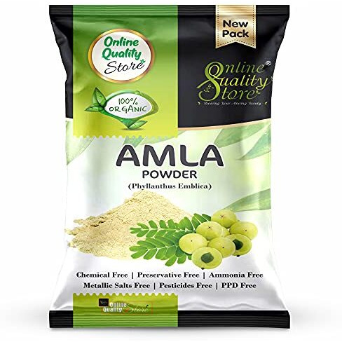 Online Quality Store Reetha Amla Shikakai Reetha Powder, 150G With Shikakai, 150G And Amla, 100G, Brown