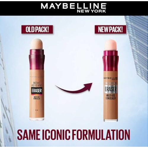 Maybelline New York Instant Age Rewind Dark Circles Treatment Concealer -Caramel, Packed With Goji Berry & Haloxyl, Bright & Refreshed Eyes, Erase Dark Circles & Fine Lines, Long Lasting Concealer 6G