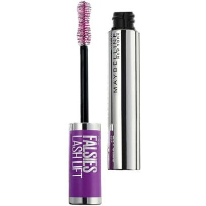 Maybelline New York Mascara, No Clumps, Transfer-Proof, Volumizing, Falsies Lash Lift, Black, 8.6 Ml