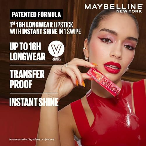 Maybelline New York Superstay Vinyl Ink - Longwear Shine Lip Color, Sweet N Sour, 4.2Ml