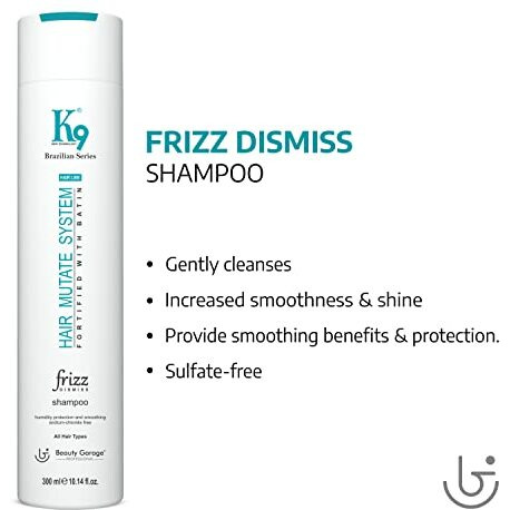 Beauty Garage K9 Frizz Dismiss Shampoo 300Ml