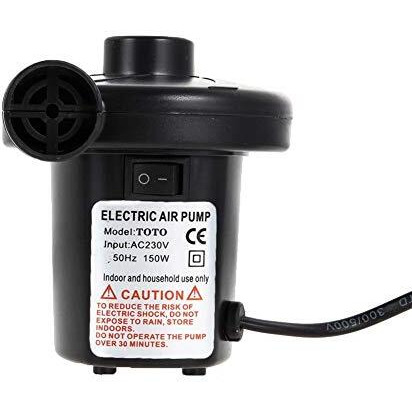 Maharsh Multi-Purpose Electric Air Pump For Quickly Inflates/Deflates Sofa, Bed, Swimming Pool Tubes, Toys,Air Bags, Mattresses