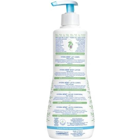 Mustela Hydra Bebe Body Lotion, White, Avocado, 300 Ml