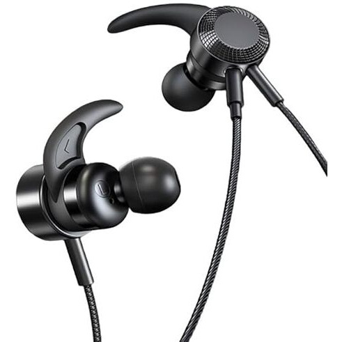 Mcdodo Lightning Gaming Wired Headphones In Ear Earphone With Mic, Black