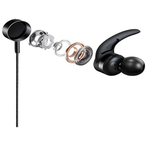 Mcdodo Lightning Gaming Wired Headphones In Ear Earphone With Mic, Black