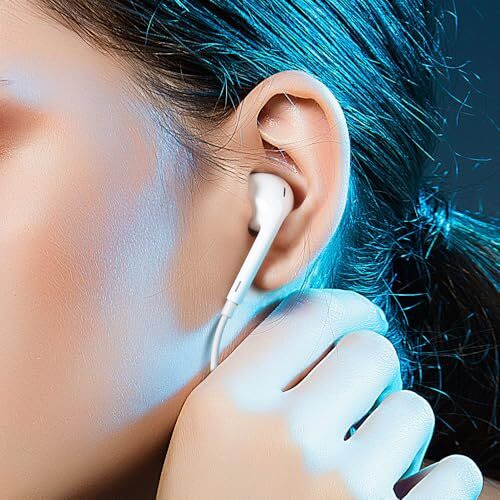 Mcdodo Compatible With Smartphones Hp-6070 Element Series Type-C Wired Earphones, White