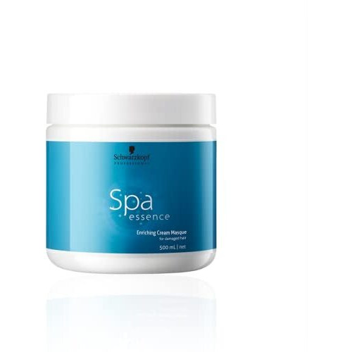Schwarzkopf Professional Spa Essence Enriching Masque | For Damaged, Dull Hair | 500 Ml