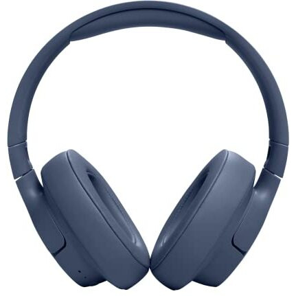 Jbl Tune 720Bt Wireless Over Ear Headphones With Mic, Pure Bass Sound, Upto 76 Hrs Playtime, Speedcharge, Dual Pairing, Customizable Bass With Headphones App, Lightweight, Bluetooth 5.3 (Blue)