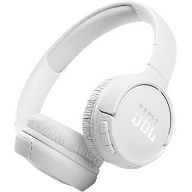 Jbl Tune 510Bt, On Ear Wireless Headphones With Mic, Up To 40 Hours Playtime, Pure Bass, Quick Charging, Dual Pairing, Bluetooth 5.0 & Voice Assistant Support For Mobile Phones (White)