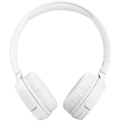 Jbl Tune 510Bt, On Ear Wireless Headphones With Mic, Up To 40 Hours Playtime, Pure Bass, Quick Charging, Dual Pairing, Bluetooth 5.0 & Voice Assistant Support For Mobile Phones (White)