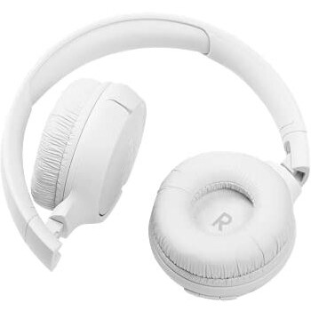 Jbl Tune 510Bt, On Ear Wireless Headphones With Mic, Up To 40 Hours Playtime, Pure Bass, Quick Charging, Dual Pairing, Bluetooth 5.0 & Voice Assistant Support For Mobile Phones (White)