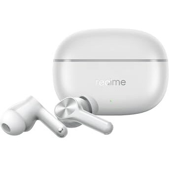 Realme Buds T200 Lite Bluetooth In Ear Earbuds,4 Mic, Ai Enc For Calls,48 Hours Total Playback With Fast Charging And Ultra Low Latency Gaming Tws,Google Fast Pair,With Mic (Storm Grey)