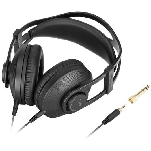 Boya By-Hp2 High Definition Professional Headphones For Music Monitoring, Mixing Audio-Video, Gaming & Videography. Noise Filtering Built-In