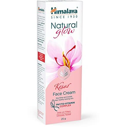 Himalaya Natural Glow Face Cream With Kesar & Vit E | For Non-Greasy Even-Toned & Radiant Skin| Phyto-Vitamin Formula With Uv Protection| Reduce Dark Spots In 6 Weeks |Clinically-Tested & Paraben Free