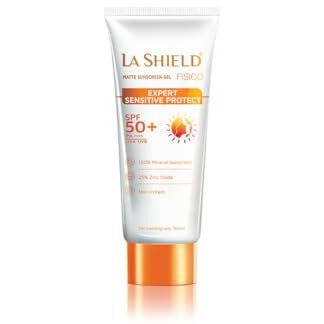 La Shield Fisico Spf 50 Pa+++ Mineral Sunscreen | Water Resistant Upto 8 Hours | Chemical Filter Free | Non-Greasy | Lightweight | No White Cast | Broad Spectrum | Dermatologist Prescribed | For Sensitive Skin |50G