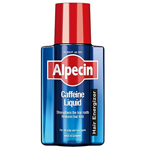 Alpecin Caffeine Liquid Scalp Tonic 200Ml | Hair Tonic For Hair Growth Prevents Hair Fall | Strengthens Hair Roots Reduces Hair Fall | Hair Energizer| Hair Gain Tonic
