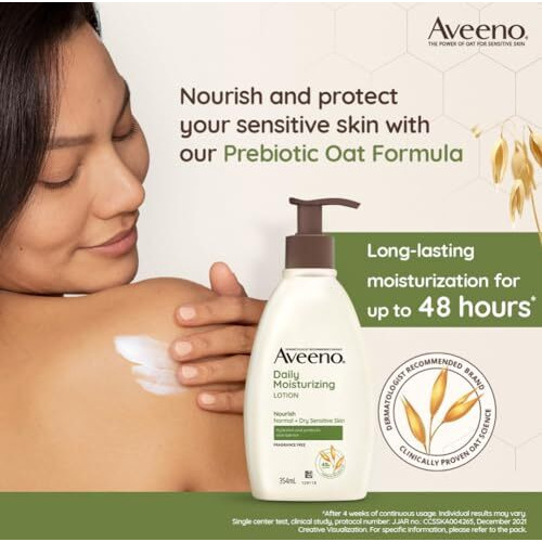 Aveeno Daily Moisturizing Lotion 354Ml (For Normal And Dry Skin)