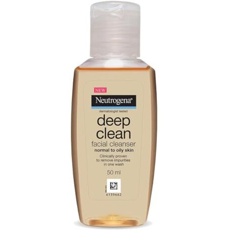 Neutrogena Deep Clean Facial Cleanser, 50Ml
