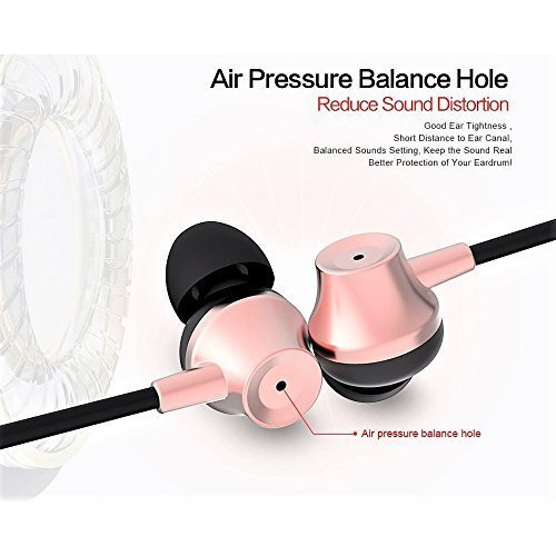 Massi Big Bass Beats Metal Series Universal Headphones With Mic (Gold)