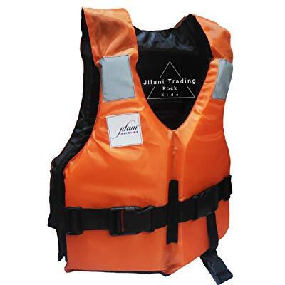 Jilani Rock Kids Life Jacket Personal Flotation Safety Life Jacket Weight Capacity Up To 30Kg, Age 5-10 Years