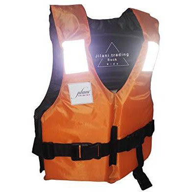 Jilani Rock Kids Life Jacket Personal Flotation Safety Life Jacket Weight Capacity Up To 30Kg, Age 5-10 Years